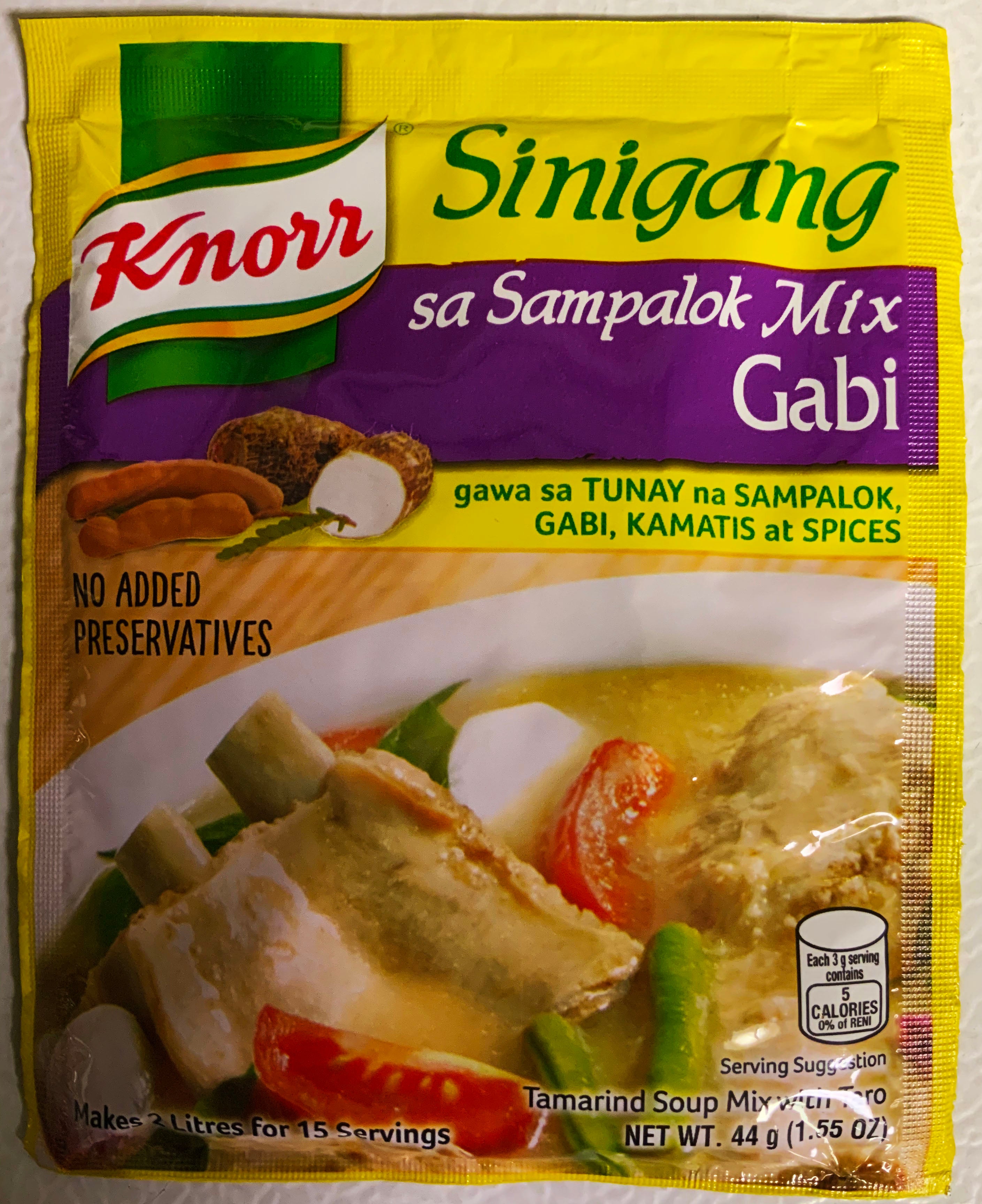 Knorr Sinigang sa Sampalok Mix with Gabi 1.55oz – RamzOnline